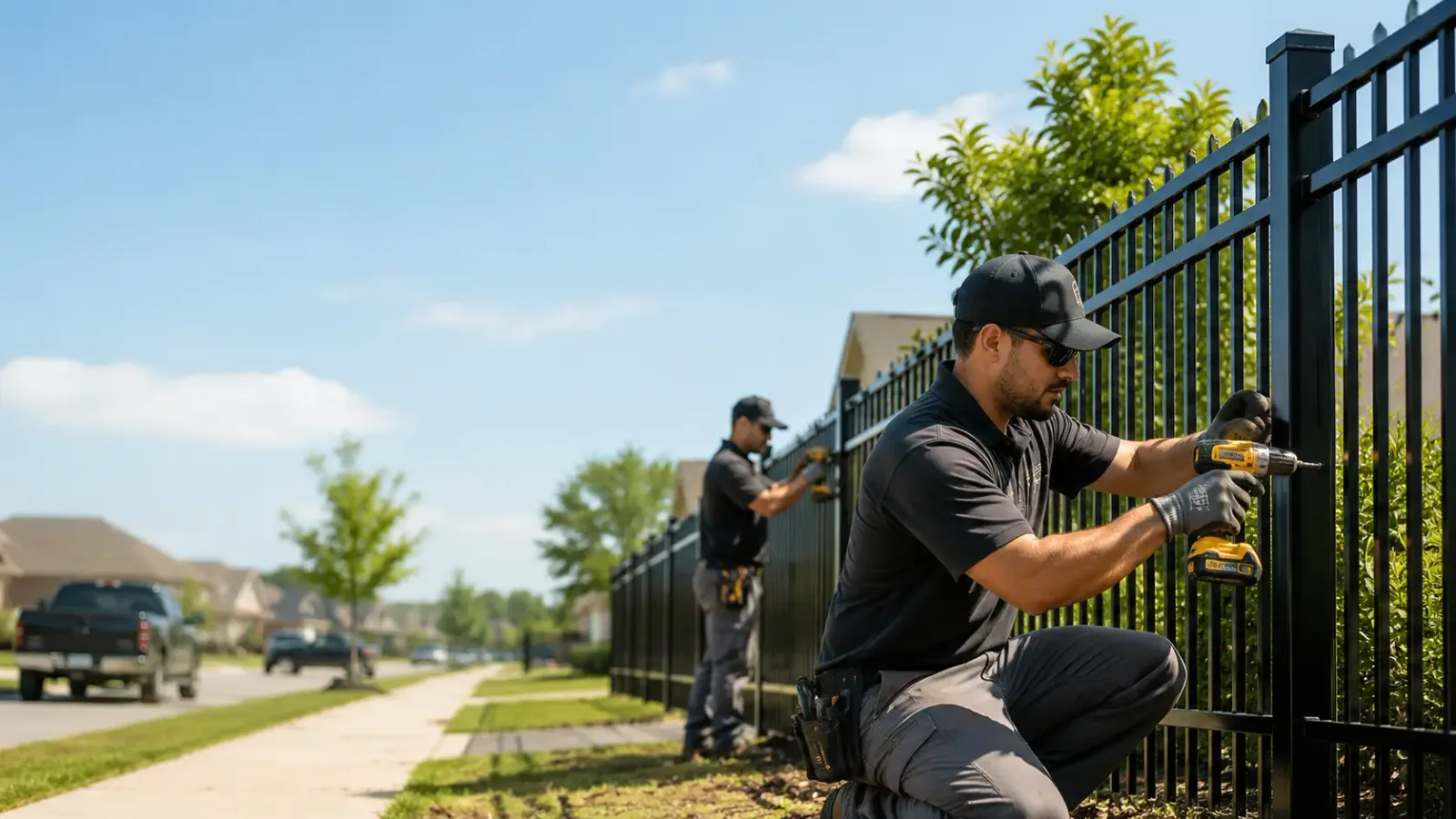 Metal Fence Installation in Bellevue, KY